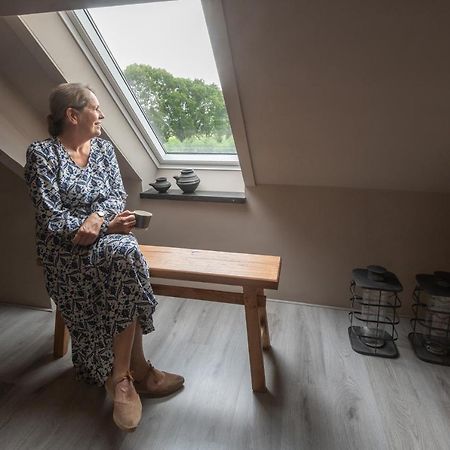 Landelijke Boerderijkamer, Dichtbij Kinderdijk Oud-Alblas Dış mekan fotoğraf