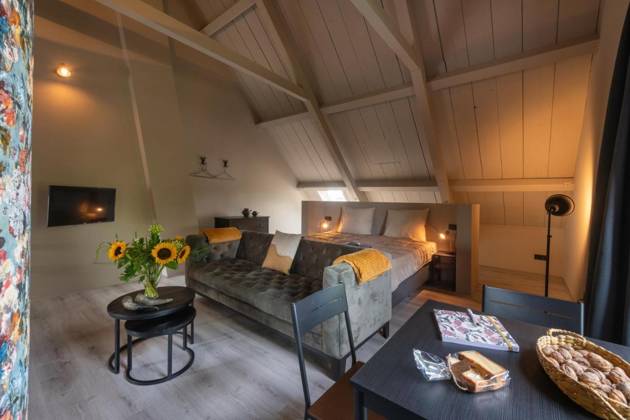 Landelijke Boerderijkamer, Dichtbij Kinderdijk Oud-Alblas Dış mekan fotoğraf